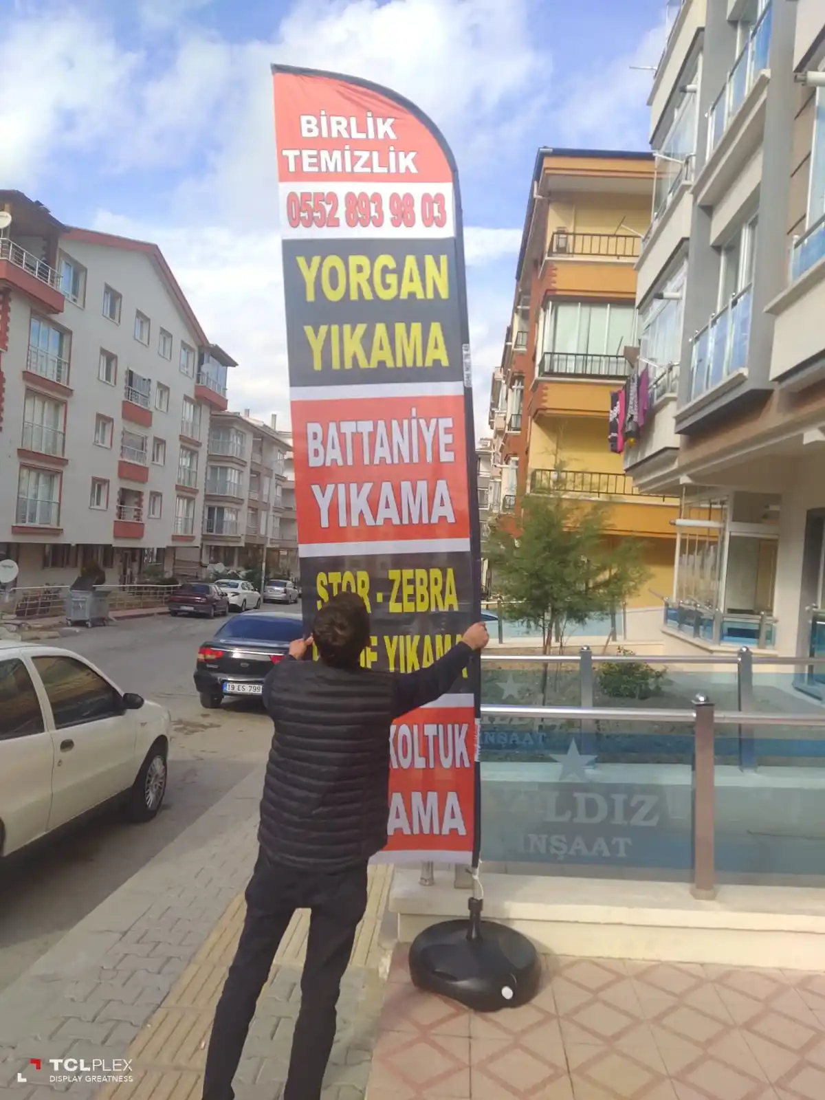 Temizlik Firmaları Yelken Bayrak Örnekleri-6